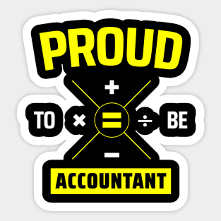 accountant Sticker